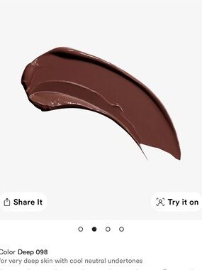 KVD Good Apple Foundation Balm — Deep Brown Shade